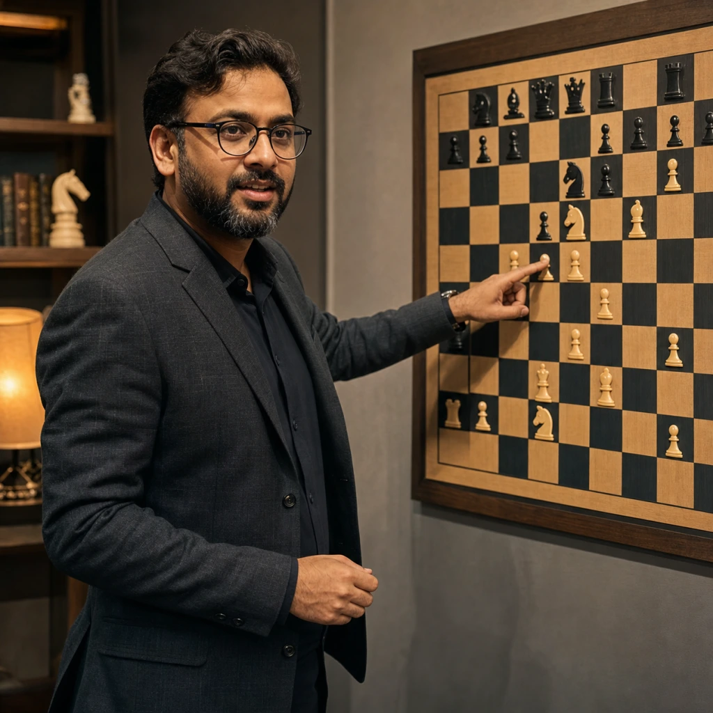 ChessWize coaching team during an online chess session with students — ChessWize
