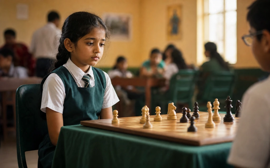 Indian children playing in their first chess tournament — tournament preparation guide — ChessWize