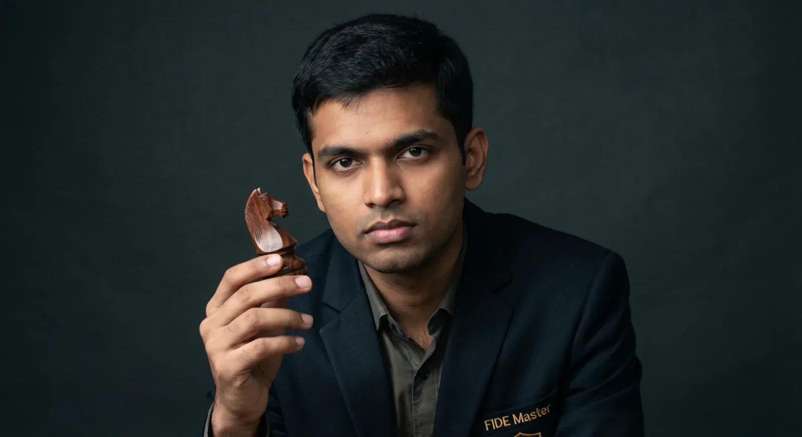 FIDE rating card and chess credentials being verified on a laptop screen — ChessWize